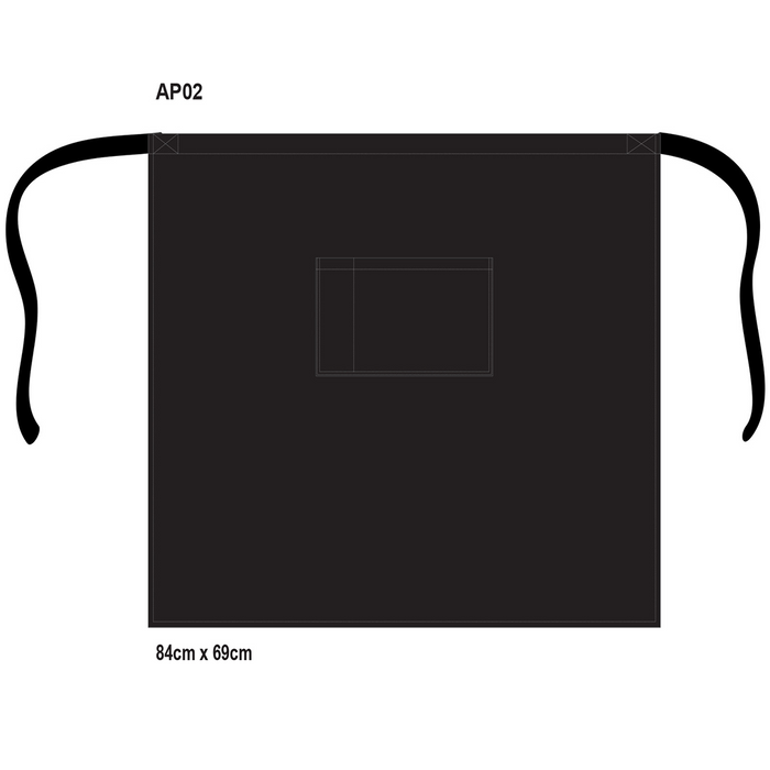 AP02 LONG WAIST APRON