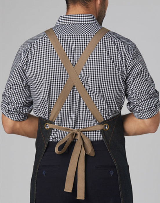 AP09 East Village Denim Bib Apron