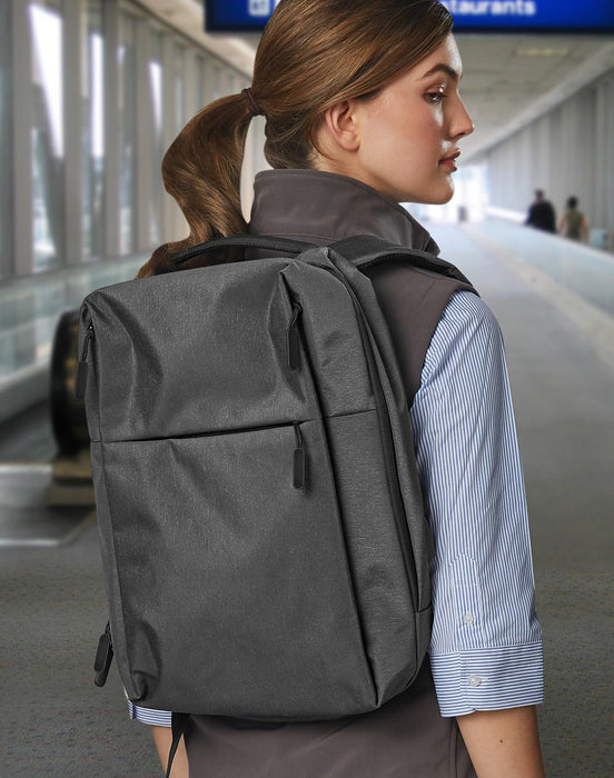 B5006 EXECUTIVE HEATHER BACKPACK