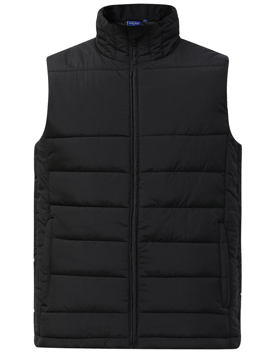 JK61 Men's Sustainable Insulated Puffer Vest (3D Cut)