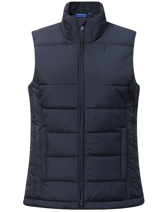 JK62 Ladies' Sustainable Insulated Puffer Vest (3D Cut)