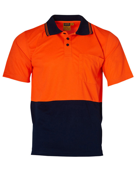 SW01CD HI-VIS COOLDRY SHORT SLEEVE POLO