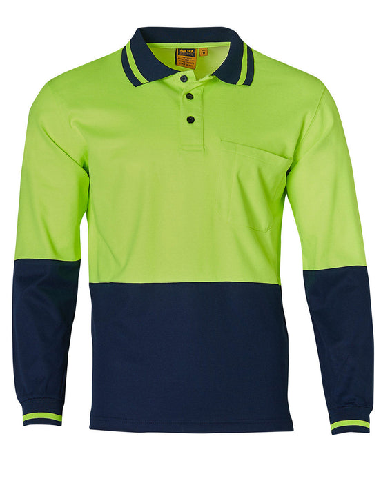 SW11 TRUEDRYÂ® LONG SLEEVE SAFETY POLO