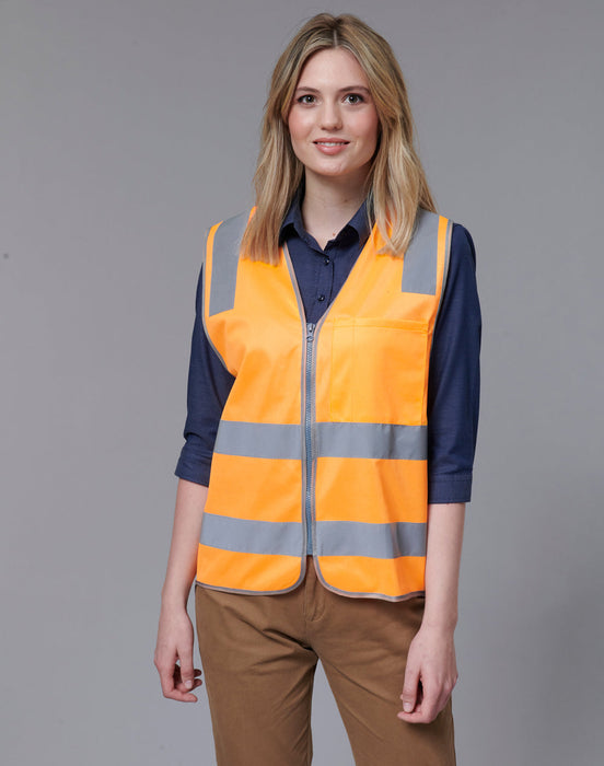 SW40 Vic Rail Hi Vis Safety Vest- Unisex