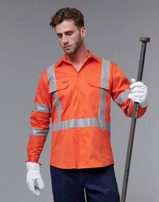 SW66 NSW Rail Lightweight Safety Shirt