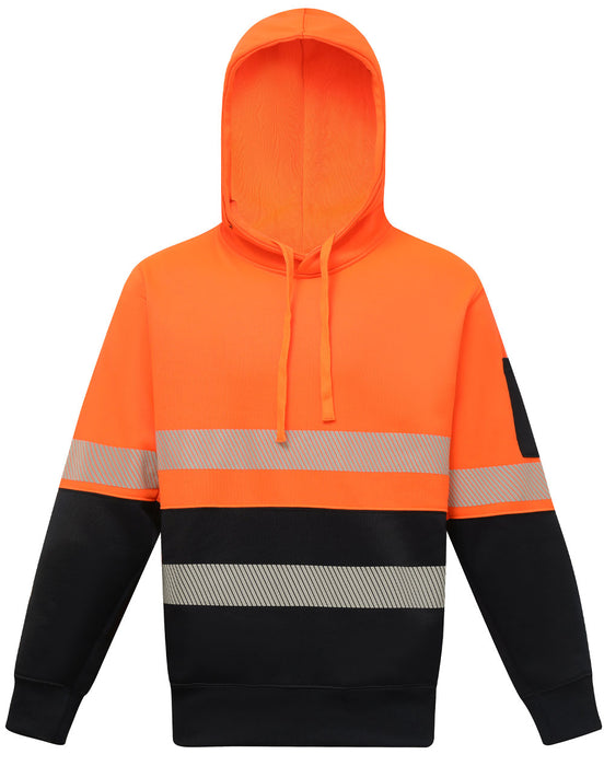 SW88 Hi-Vis Two Tone Safety Hoodie With Segmented Tapes