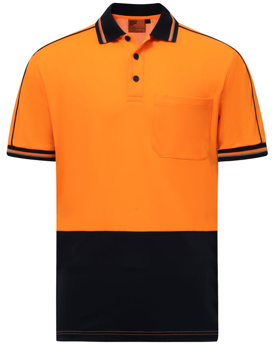 SW89 Hi-Vis Sustainable Cool-Breeze Truedry Safety S/S Polo