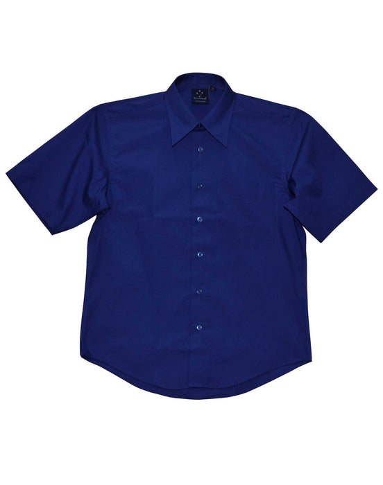 BS08S Men's Telfon Executive Short Sleeve Shirt