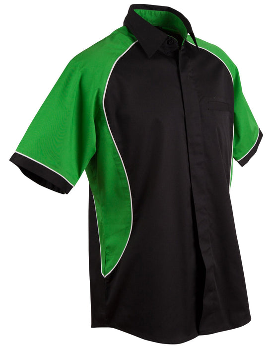 BS15 Men's Arena Tri-colour Contrast Shirt