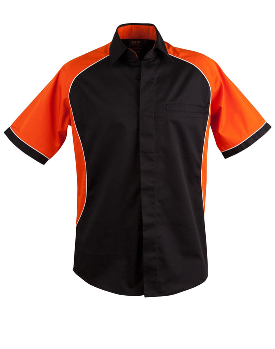 BS15 Men's Arena Tri-colour Contrast Shirt