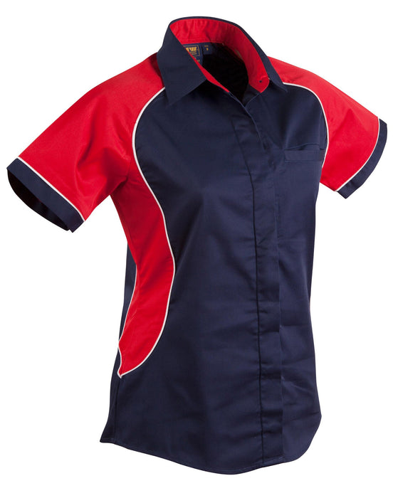 BS16 Women's Arena Tri-colour Contrast Shirt