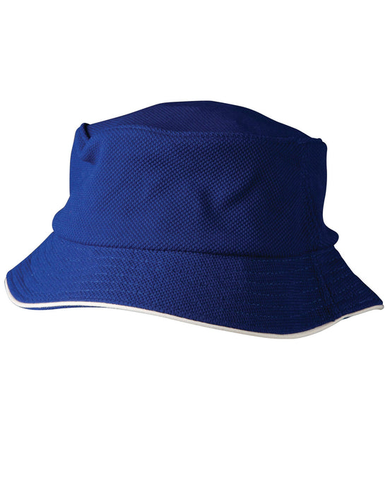 CH71 Pique Mesh With Sandwich Bucket Hat