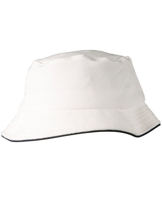 CH71 Pique Mesh With Sandwich Bucket Hat