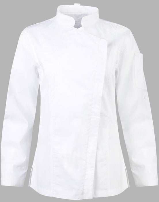 CJ04 LADIES FUNCTIONAL CHEF JACKETS