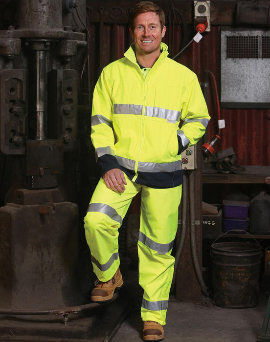 HP01A HI-VIS SAFETY PANTS WITH 3M REFLECTIVE TAPES