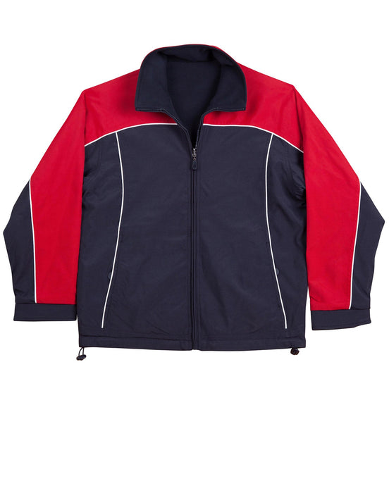 JK22 CASCADE Tri-Colour Contrast Reversible Jacket