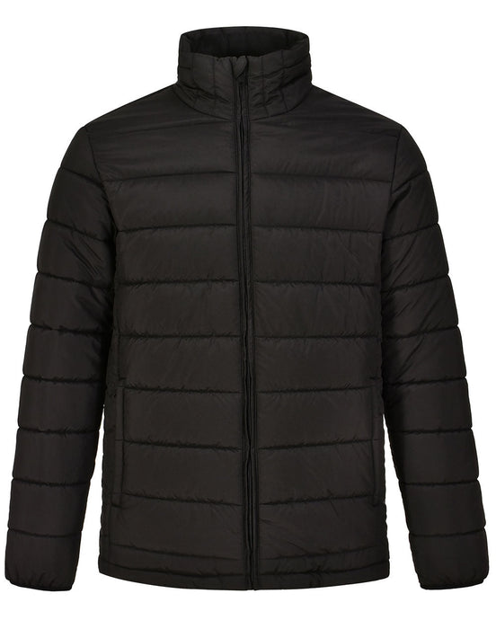 JK59 MENS SUSTAINABLE INSULATED PUFFER JACKET  (3D CUT)