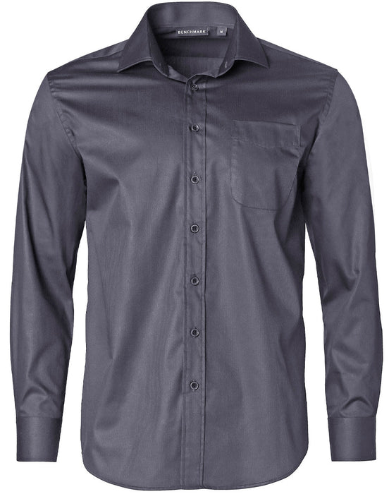 M7110L BARKLEY MENS TAPED SEAM LONG SLEEVE SHIRT