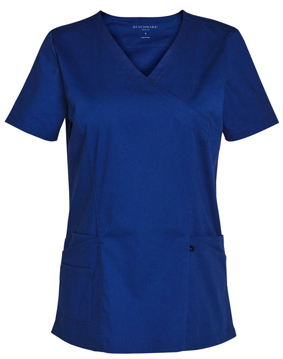 M7640 LADIES SCRUB TOP