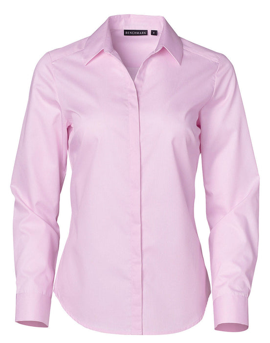 M8110L BARKLEY LADIES TAPED SEAM LONG SLEEVE SHIRT