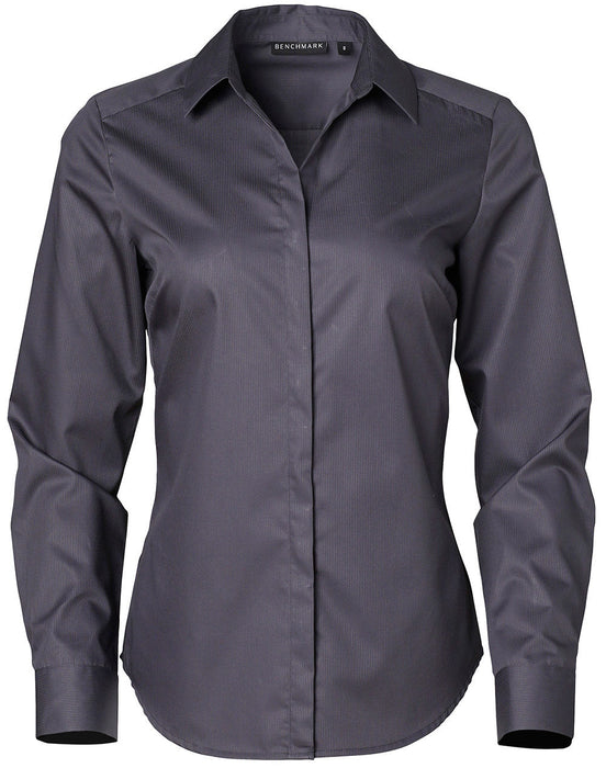 M8110L BARKLEY LADIES TAPED SEAM LONG SLEEVE SHIRT