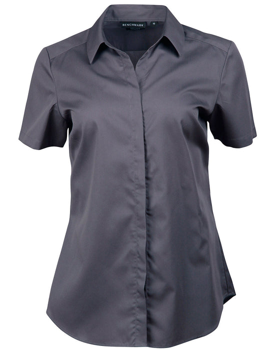 M8110S BARKLEY LADIES TAPED SEAM SHORT SLEEVE SHIRT