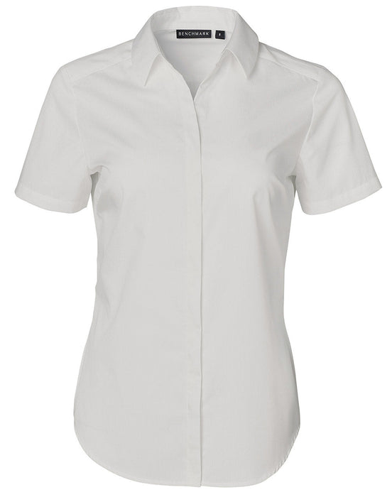 M8110S BARKLEY LADIES TAPED SEAM SHORT SLEEVE SHIRT