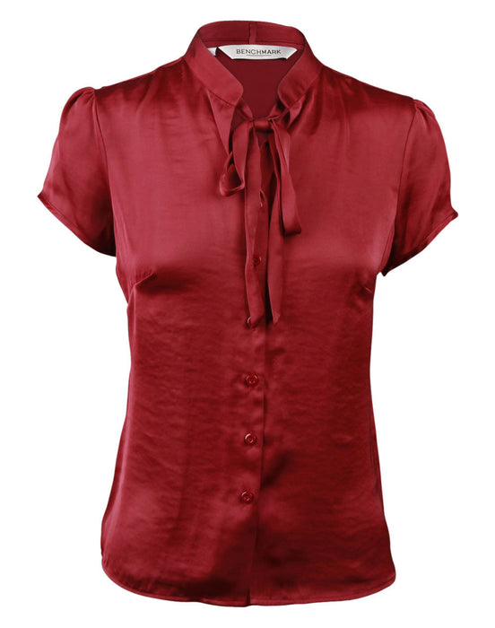 M8810 Women's Tie Neck Blouse