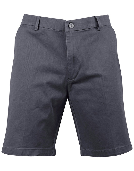 M9381 MENS STRETCH SLIMFIT BOSTON CHINO SHORTS