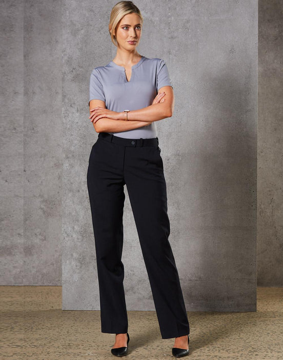 M9400 Women's Wool Blend Stretch Slim Leg Flexi Waist Pants