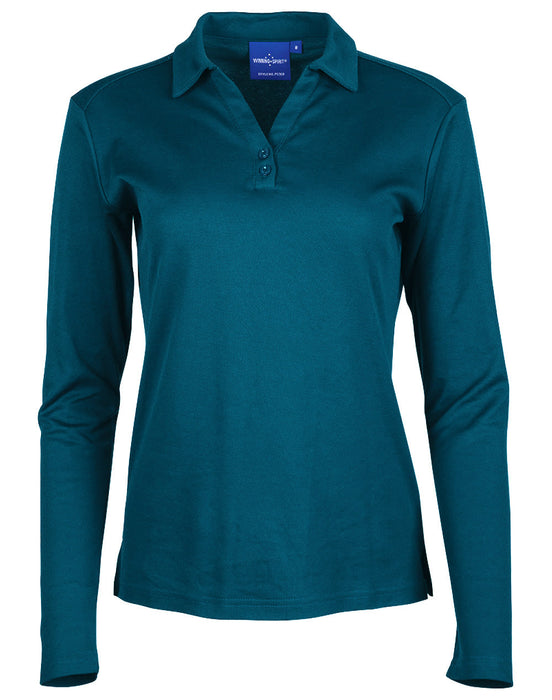 PS36B VICTORY PLUS TRUEDRY long SLEEVE POLO