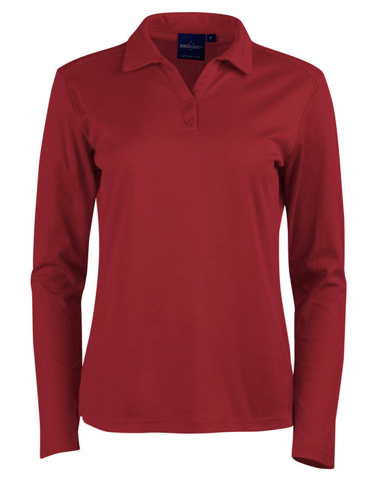 PS36B VICTORY PLUS TRUEDRY long SLEEVE POLO