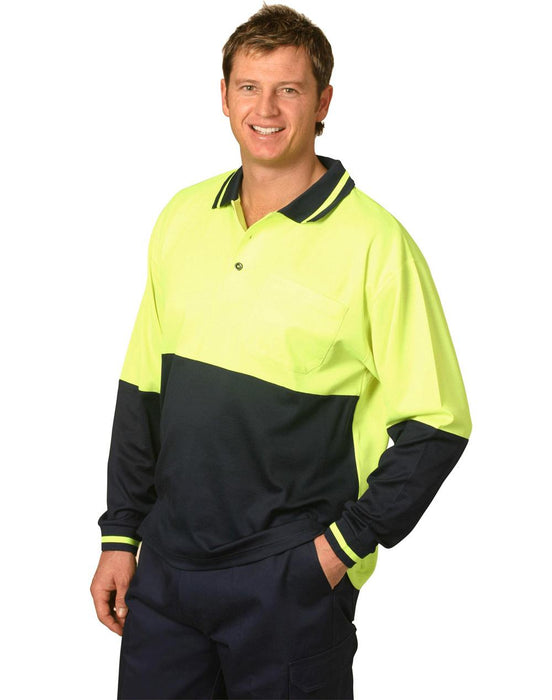 SW11 TRUEDRYÂ® LONG SLEEVE SAFETY POLO