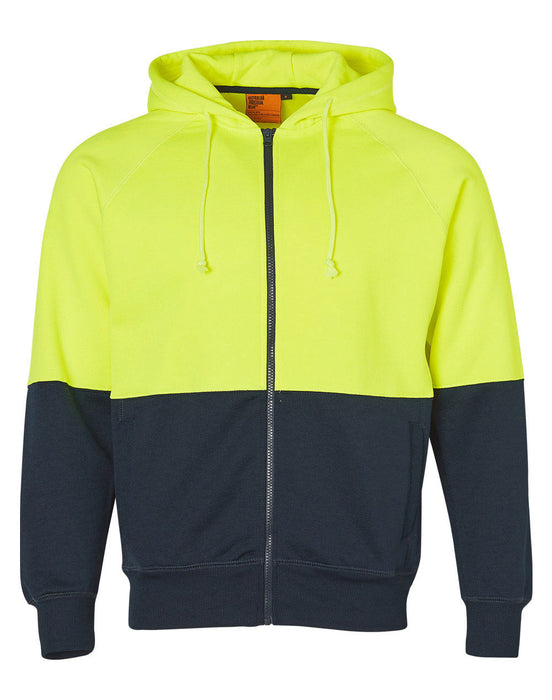 SW24 HI-VIS TWO TONE FLEECE HOODIE