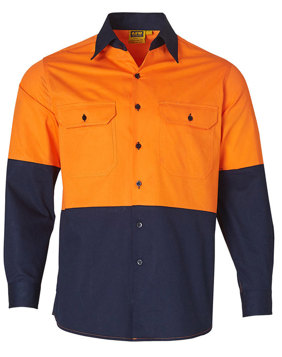 SW58 LONG SLEEVE SAFETY SHIRT