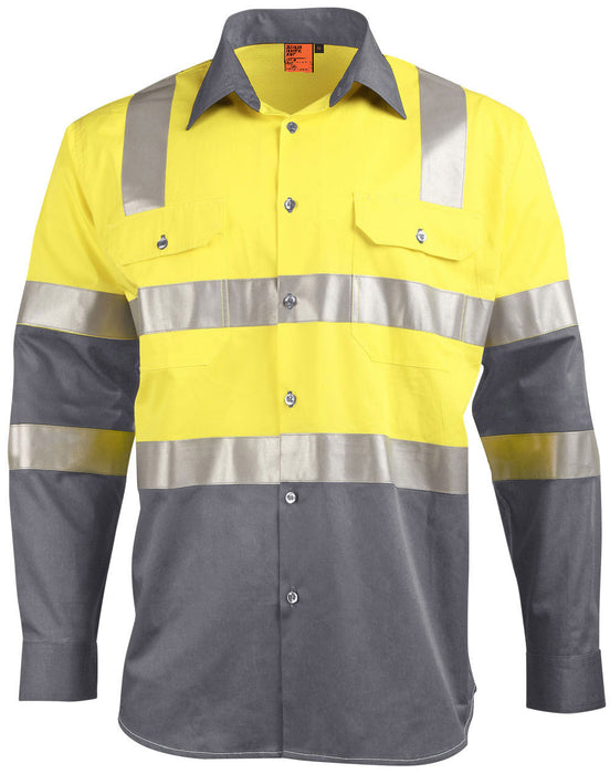 SW70 biomotion day/night light weight safety shirt with x back tape configuration