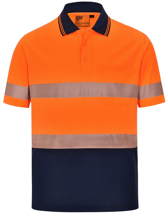 SW85 UNISEX COOLDRY SEGMENTED SS POLO