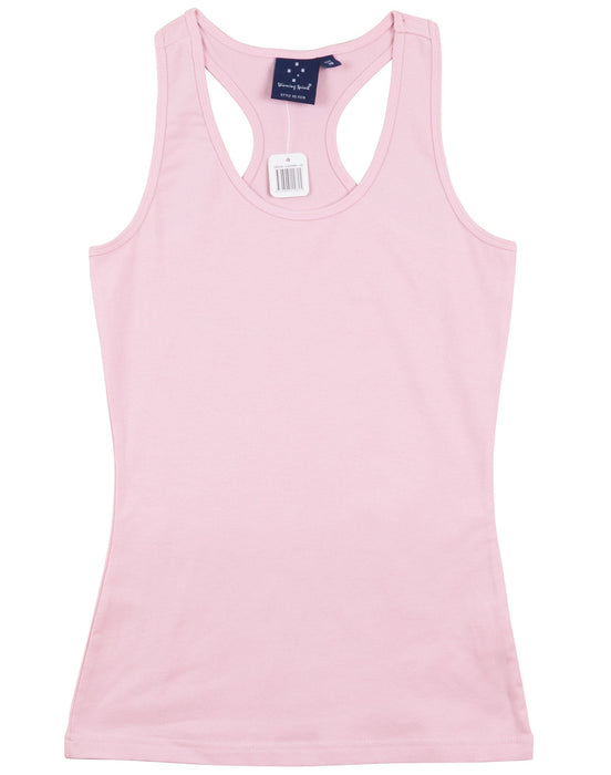 TS21A STRETCH RACEBACK SINGLET Ladies'