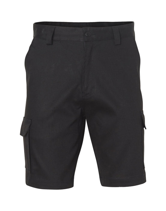 WP06 MEN'S HEAVY COTTON DRILL CARGO SHORTS