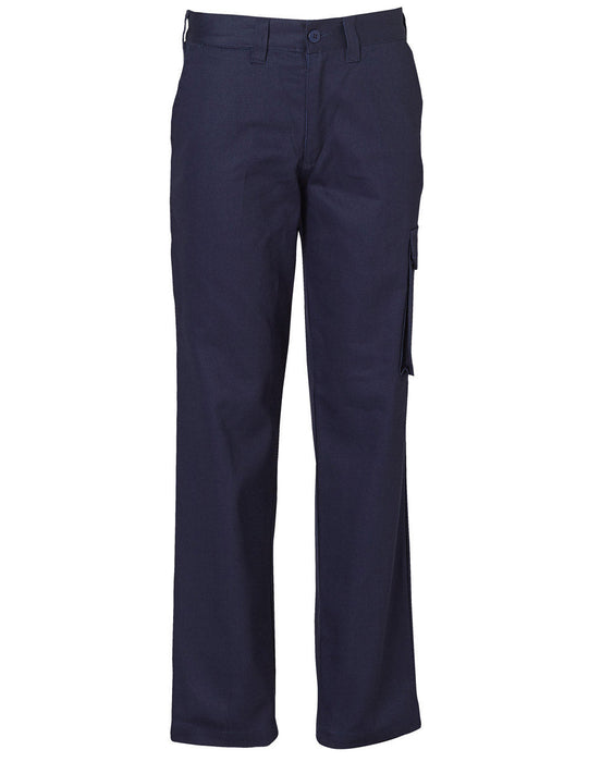 WP15 LADIES' HEAVY COTTON DRILL CARGO PANTS