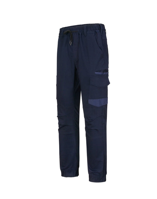 WP28 UNISEX COTTON STRETCH DRILL CUFFED WORK PANTS