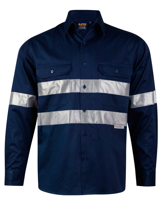 WT04HV COTTON DRILL WORK SHIRT